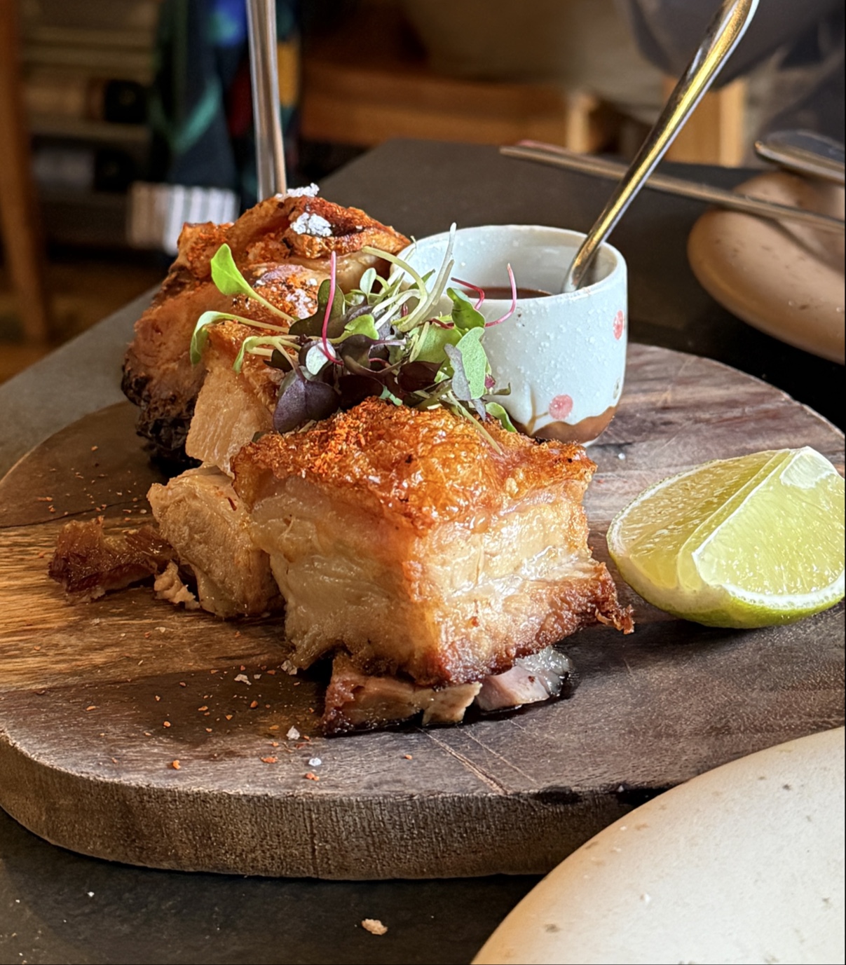 roasted pork belly
