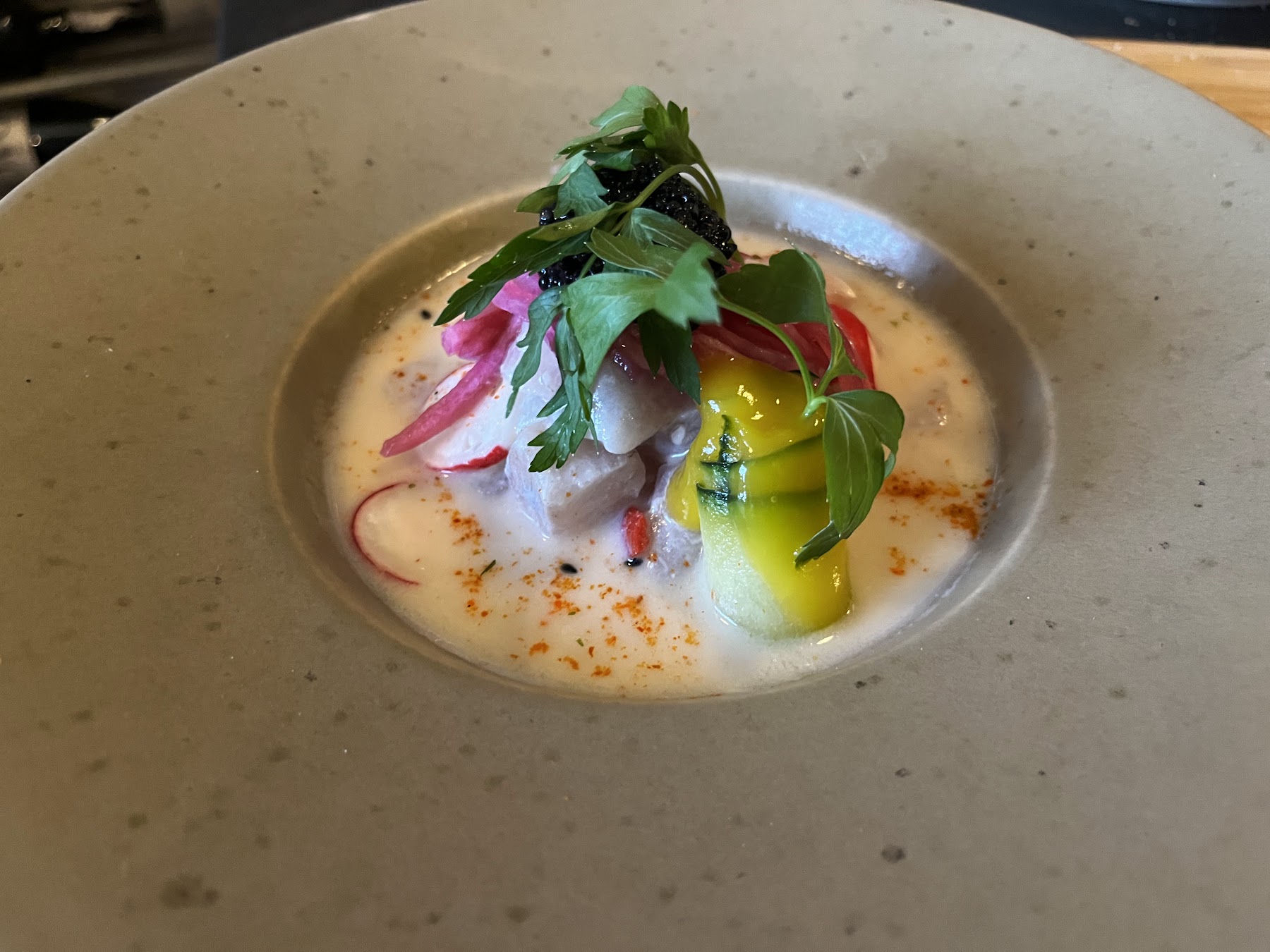 Golden crispy codfish fritters